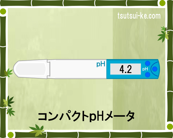コンパクトｐＨメータ
